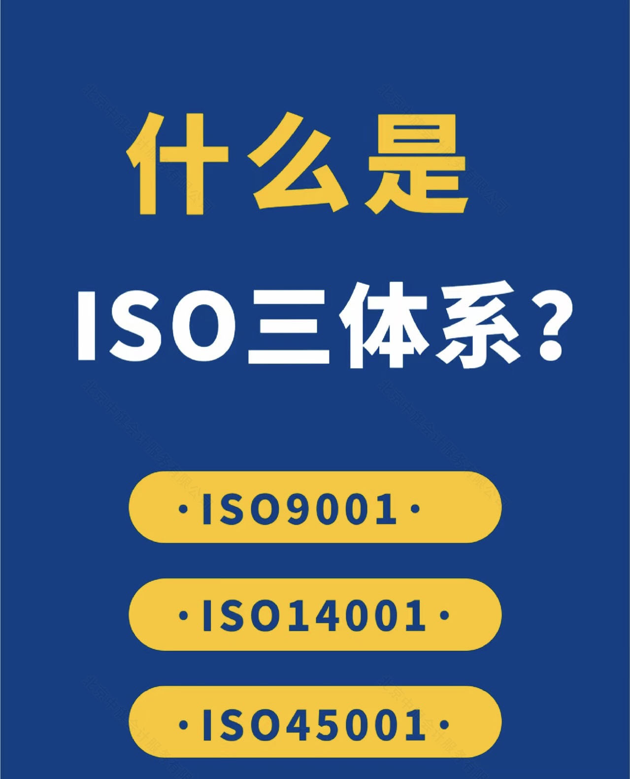 什么是ISO三體系？.jpg