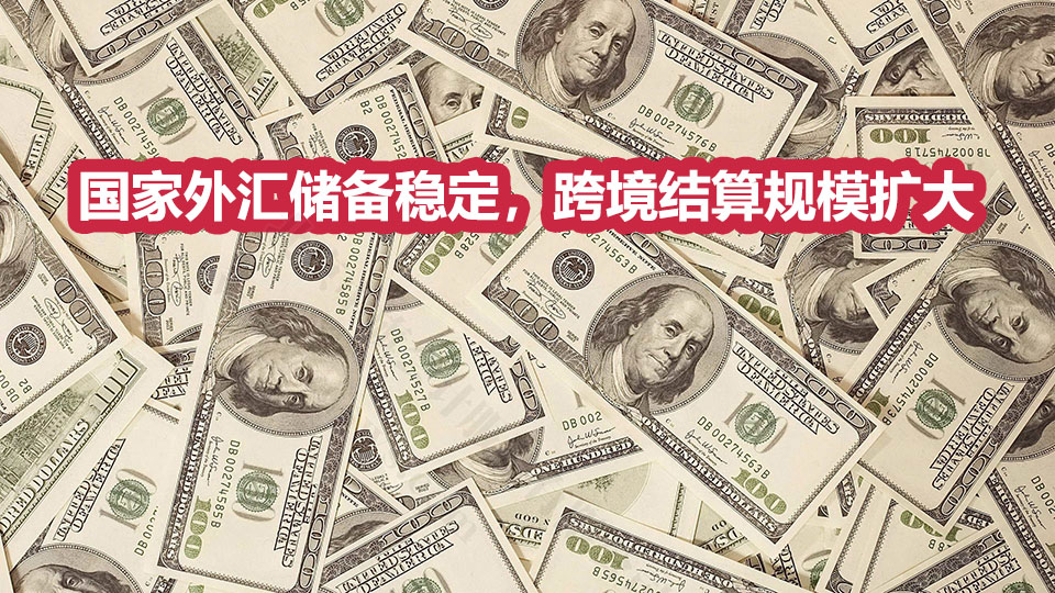 國家外匯儲備穩(wěn)定，跨境結算規(guī)模擴大.jpg