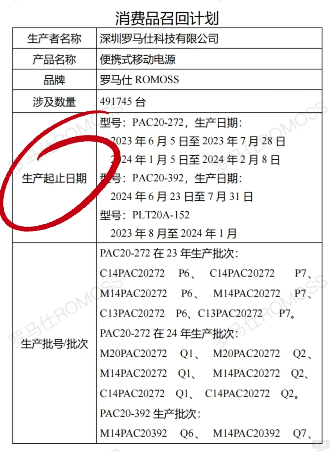 深圳羅馬仕科技有限公司充電寶召回計劃.png 深圳羅馬仕科技有限公司充電寶召回計劃.png