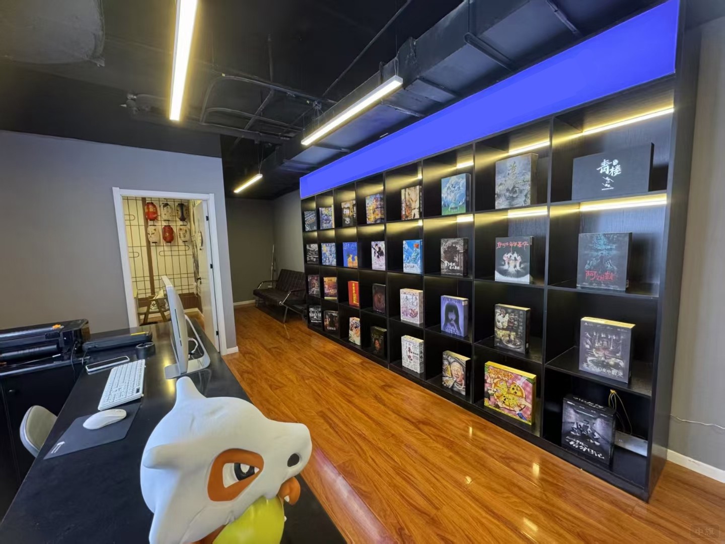 劇本殺店入口收銀臺(tái)