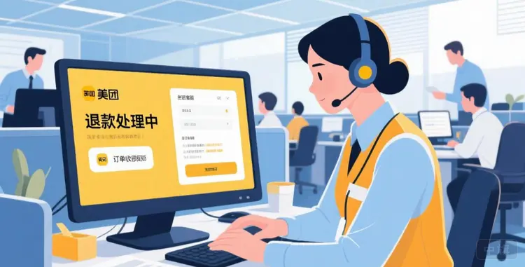 美團退款處理中