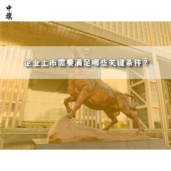 企業(yè)上市需要滿足哪些關(guān)鍵條件？