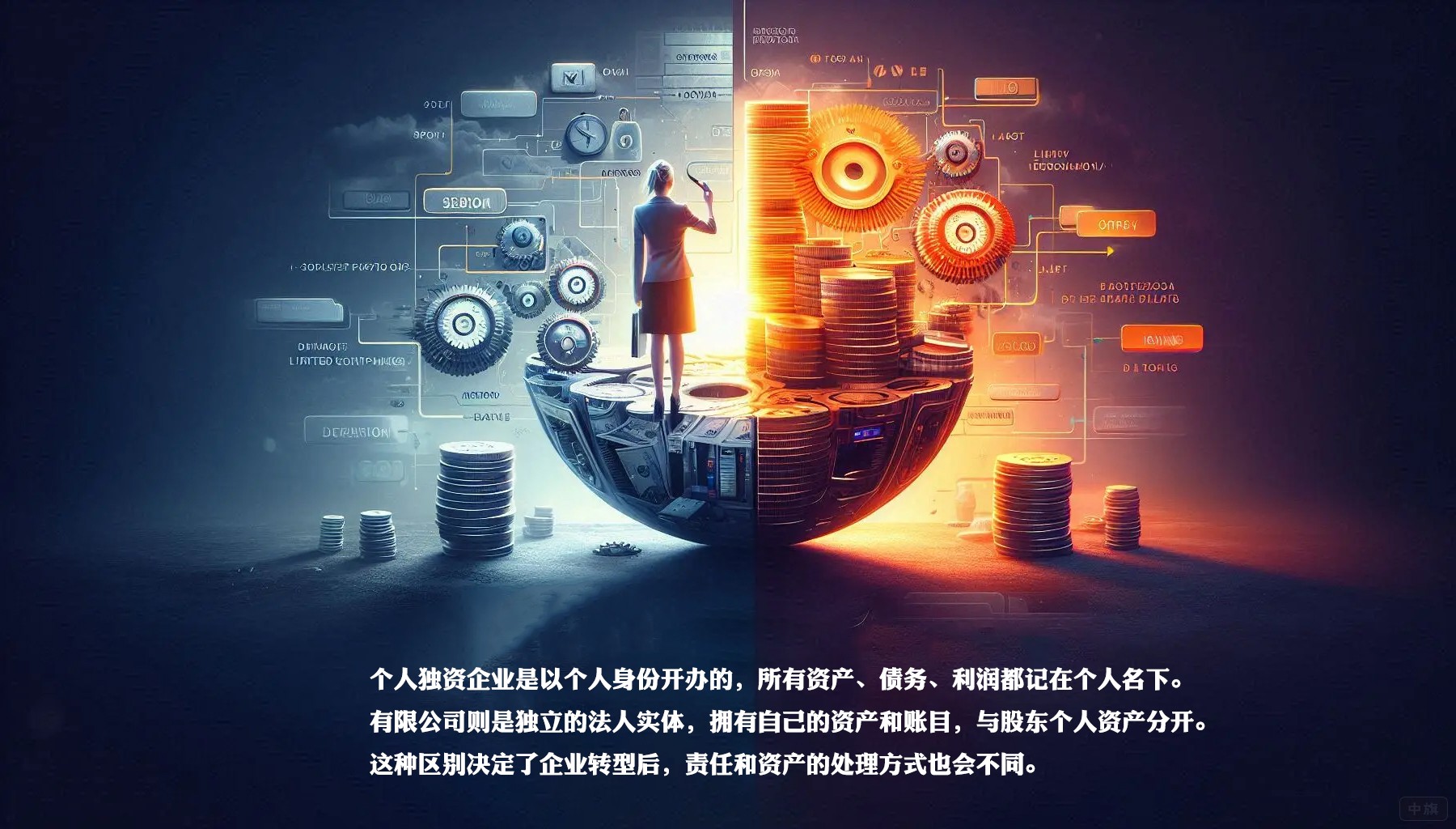 個人獨(dú)資企業(yè)與有限公司的根本區(qū)別