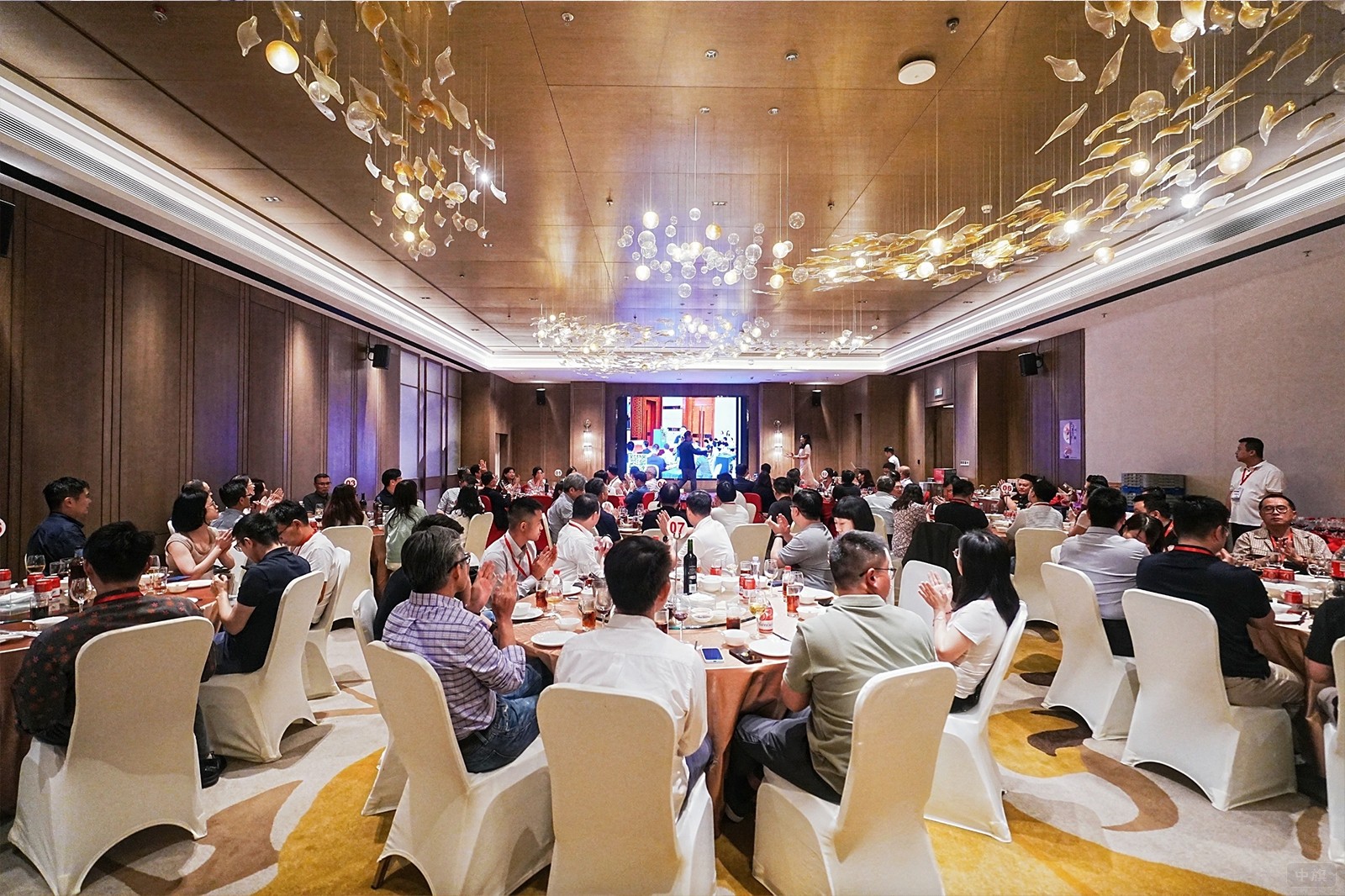 某信托公司酒會現(xiàn)場圖